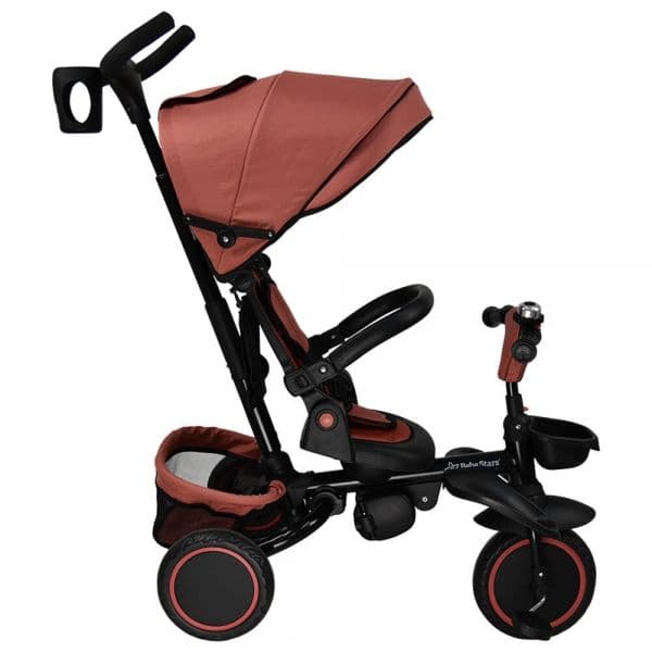 BEBE STARS Παιδικό Τρίκυκλο Ποδήλατο 360° Racer 3in1 Sunburnt (12+ μηνών)