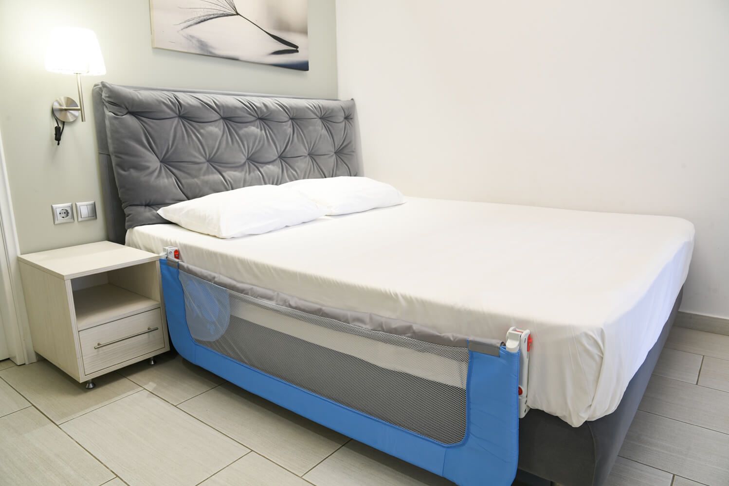 BEBE STARS Προστατευτική Μπάρα Κρεβατιού Whale (140×60 cm)