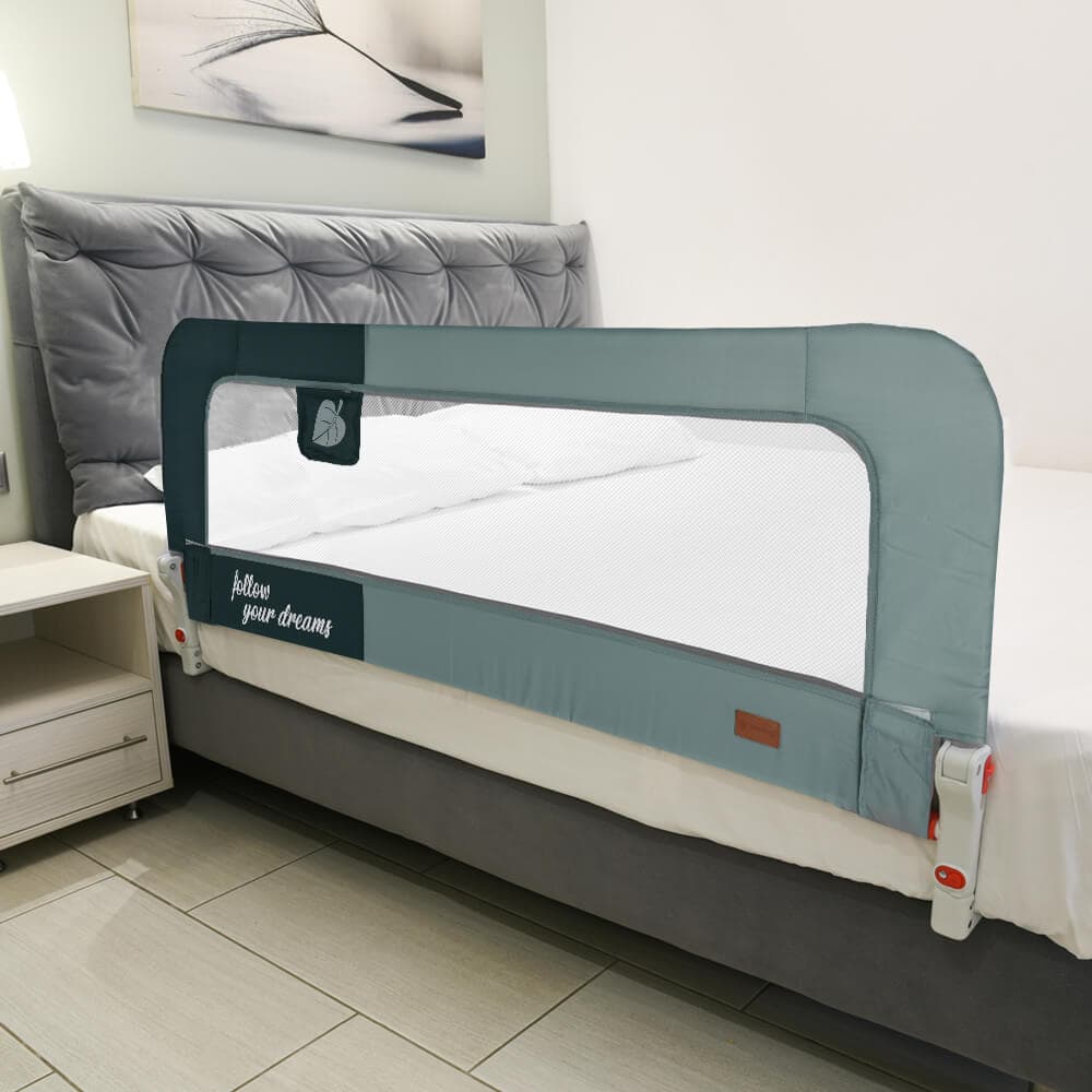 BEBE STARS Προστατευτική Μπάρα Κρεβατιού Nature (140×60 cm)