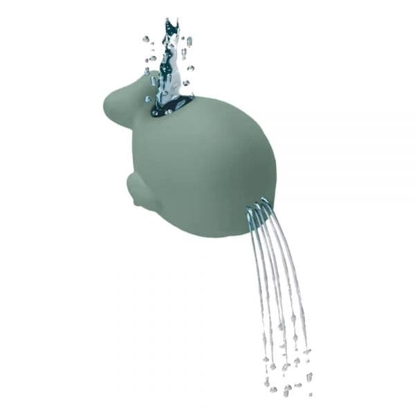 BEBE STARS Πτυσσόμενη Μπανιέρα Μωρού Με Θερμόμετρο Whale Olive