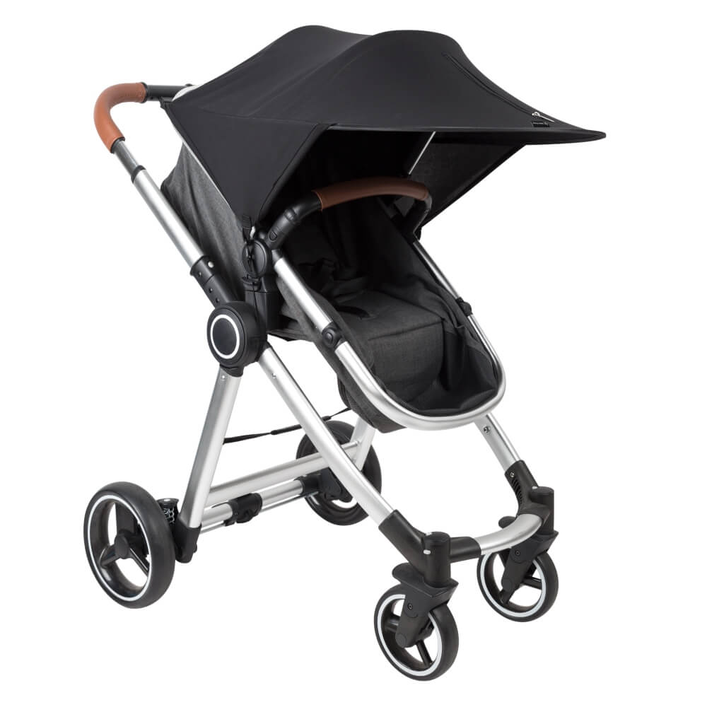 BEBE STARS Σκίαστρο Με Ηλιοπροστασία UV Καροτσιού & Παράθυρο Black