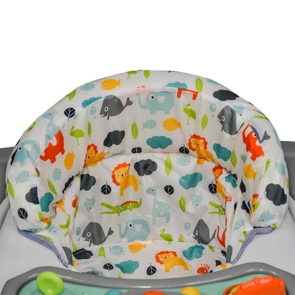 BEBE STARS Στράτα Περπατούρα Zoo Grey (6+ μηνών)