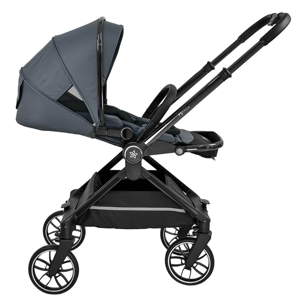 BEBE STARS Καρότσι 2 Σε 1 Mirage Grey