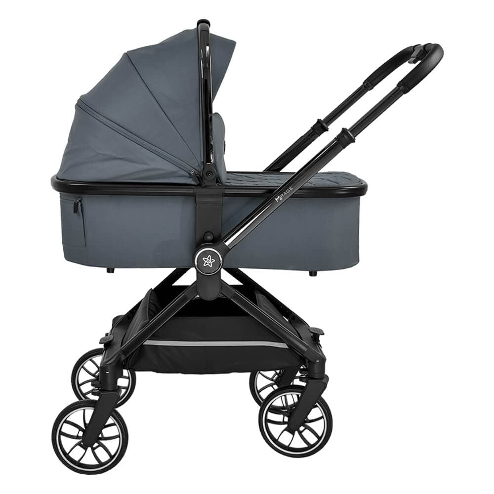BEBE STARS Καρότσι 2 Σε 1 Mirage Grey