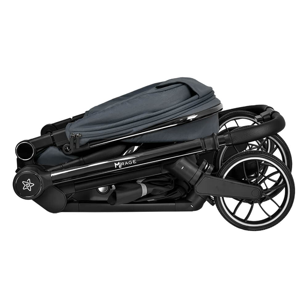 BEBE STARS Καρότσι 2 Σε 1 Mirage Grey