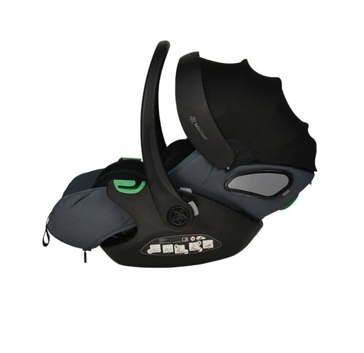 BEBE STARS Κάθισμα Αυτοκινήτου i-Size Baby Grey (40-87cm)