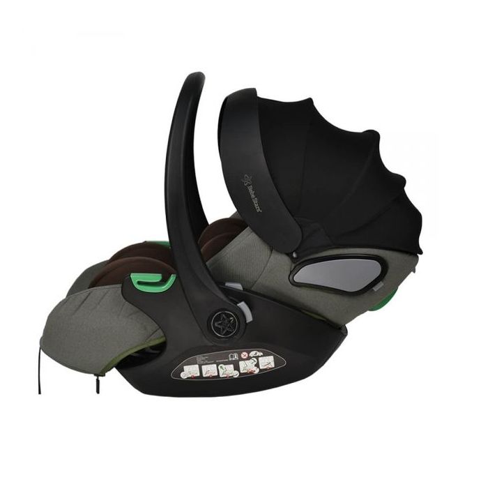 BEBE STARS Κάθισμα Αυτοκινήτου i-Size Baby Olive (40-87cm)