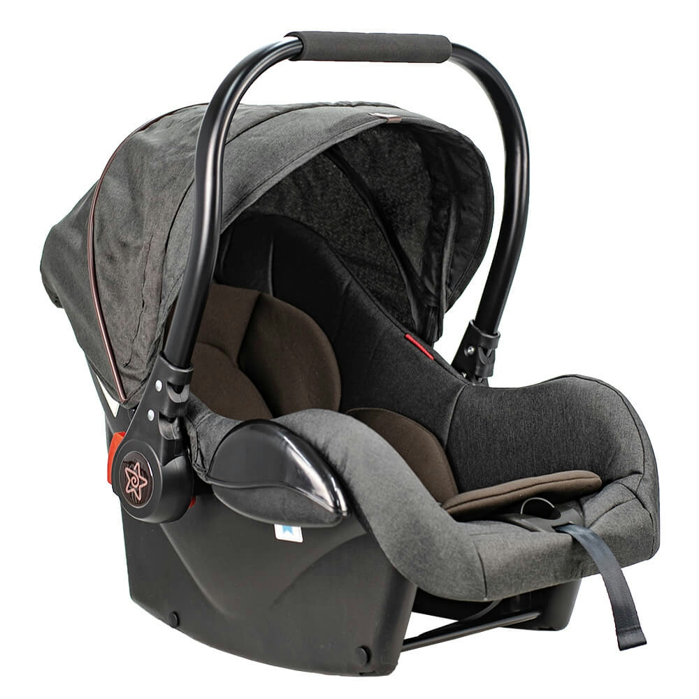 BEBE STARS Κάθισμα Αυτοκινήτου Baby Plus Graphite (0-13kg)