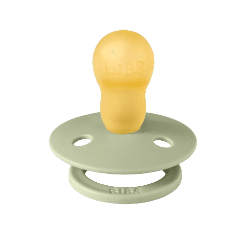 BIBS Στρογγυλή Πιπίλα Latex Colour Sage (18+ μηνών)