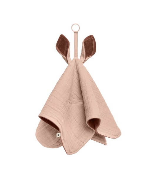 BIBS Πανάκι Μουσελίνας Ντούντου Kangaroo Blush