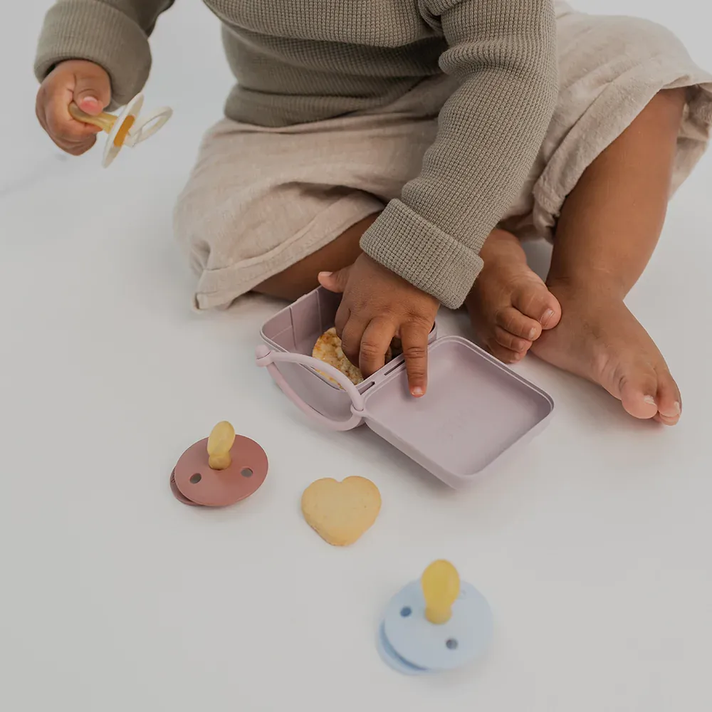 BIBS Κρεμαστή Θήκη Για Πιπίλες ή Σνακς Baby Blue