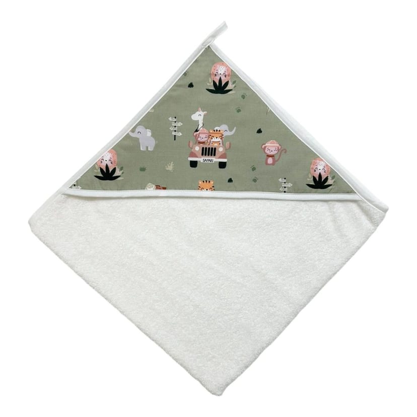 BUNNY BEBE Βρεφικό Μπουρνούζι Κάπα Safari