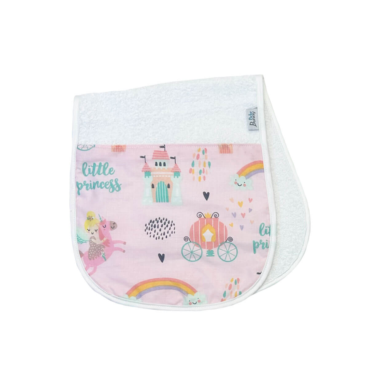 BUNNY BEBE Πανάκι Ώμου Πετσετέ Little Princess Pink
