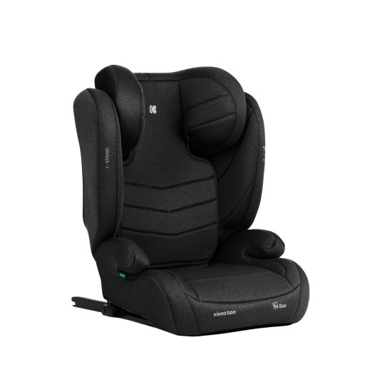 KIKKA BOO Κάθισμα Αυτοκινήτου Isofix i-Size i-Stand Black (100-150cm)
