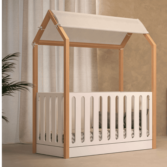 CASA BABY Βρεφικό Μετατρεπόμενο Κρεβάτι Montessori La Maison Natural