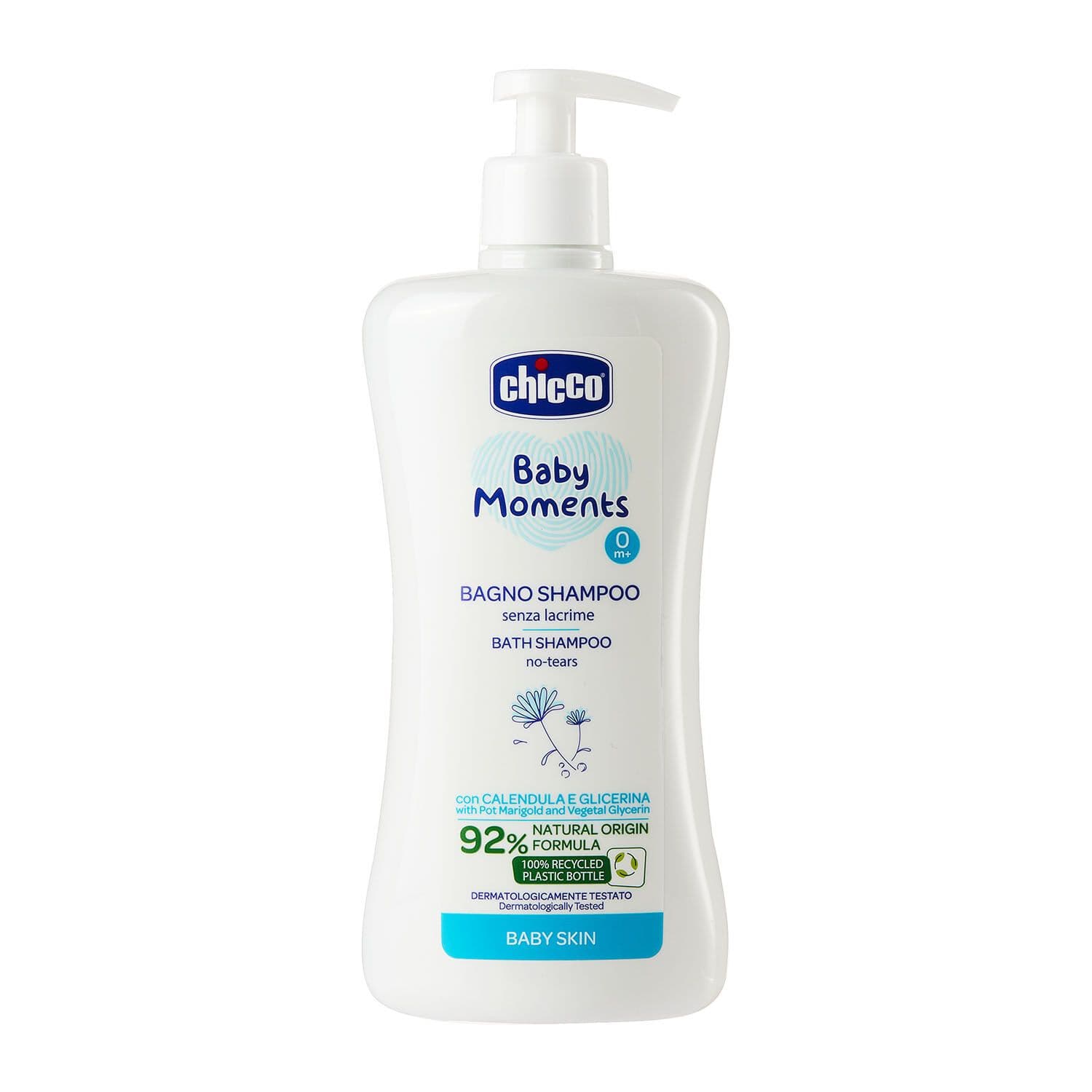 CHICCO Αφρόλουτρο - Σαμπουάν Baby Moments 500ml
