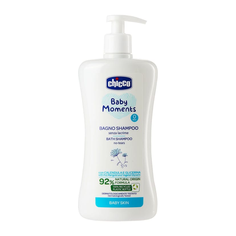 CHICCO Αφρόλουτρο - Σαμπουάν Baby Moments 500ml