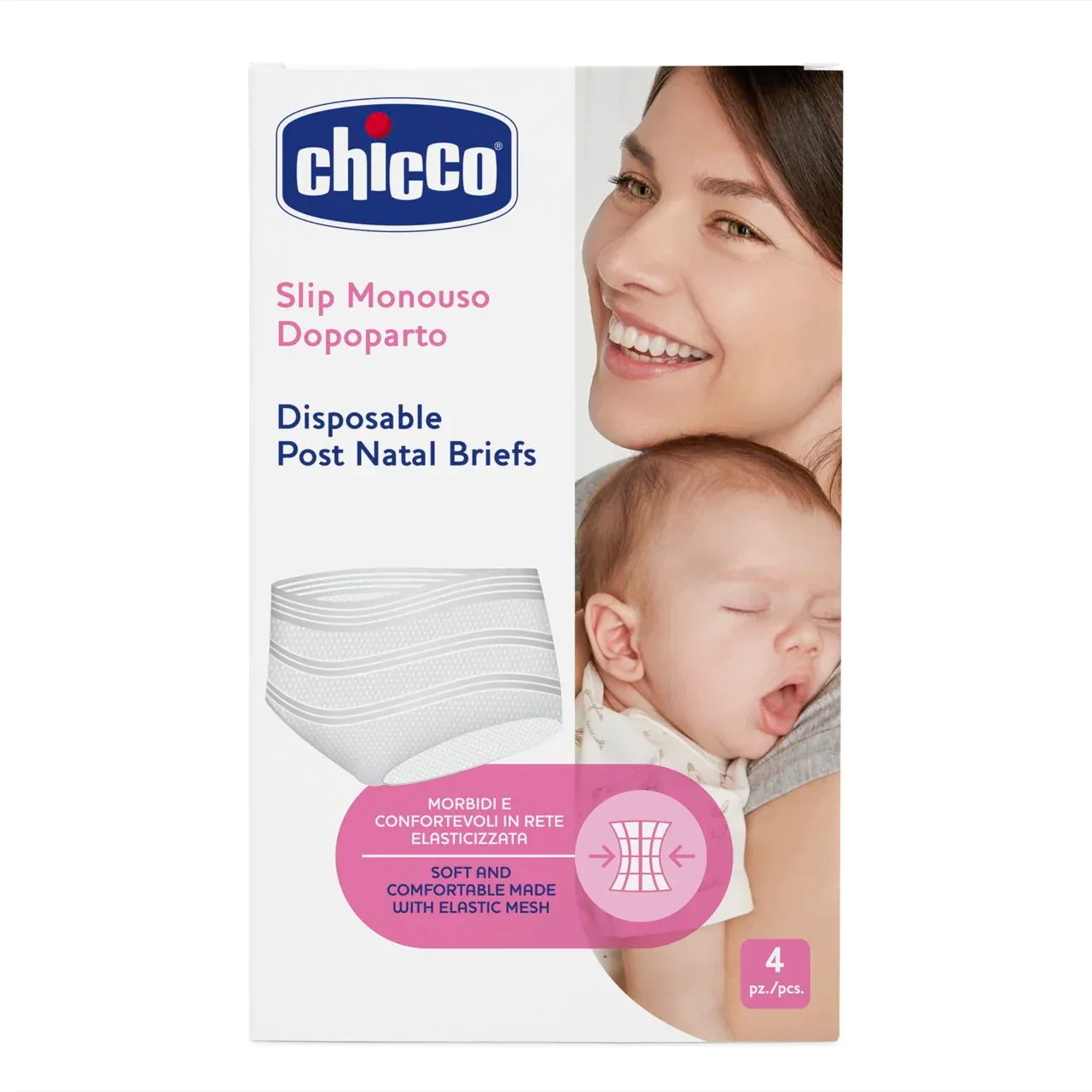 CHICCO Εσώρουχο Μιας Χρήσης Με Δίχτυ Mammy (4 Τεμάχια)