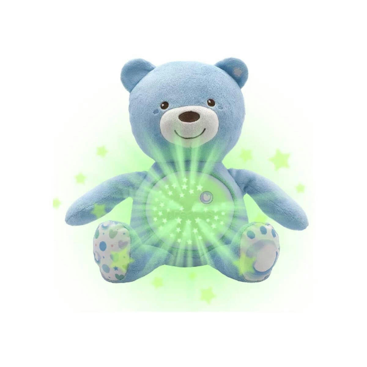 CHICCO Φωτεινός Αγκαλίτσας Baby Bear Blue
