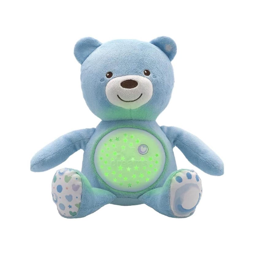 CHICCO Φωτεινός Αγκαλίτσας Baby Bear Blue