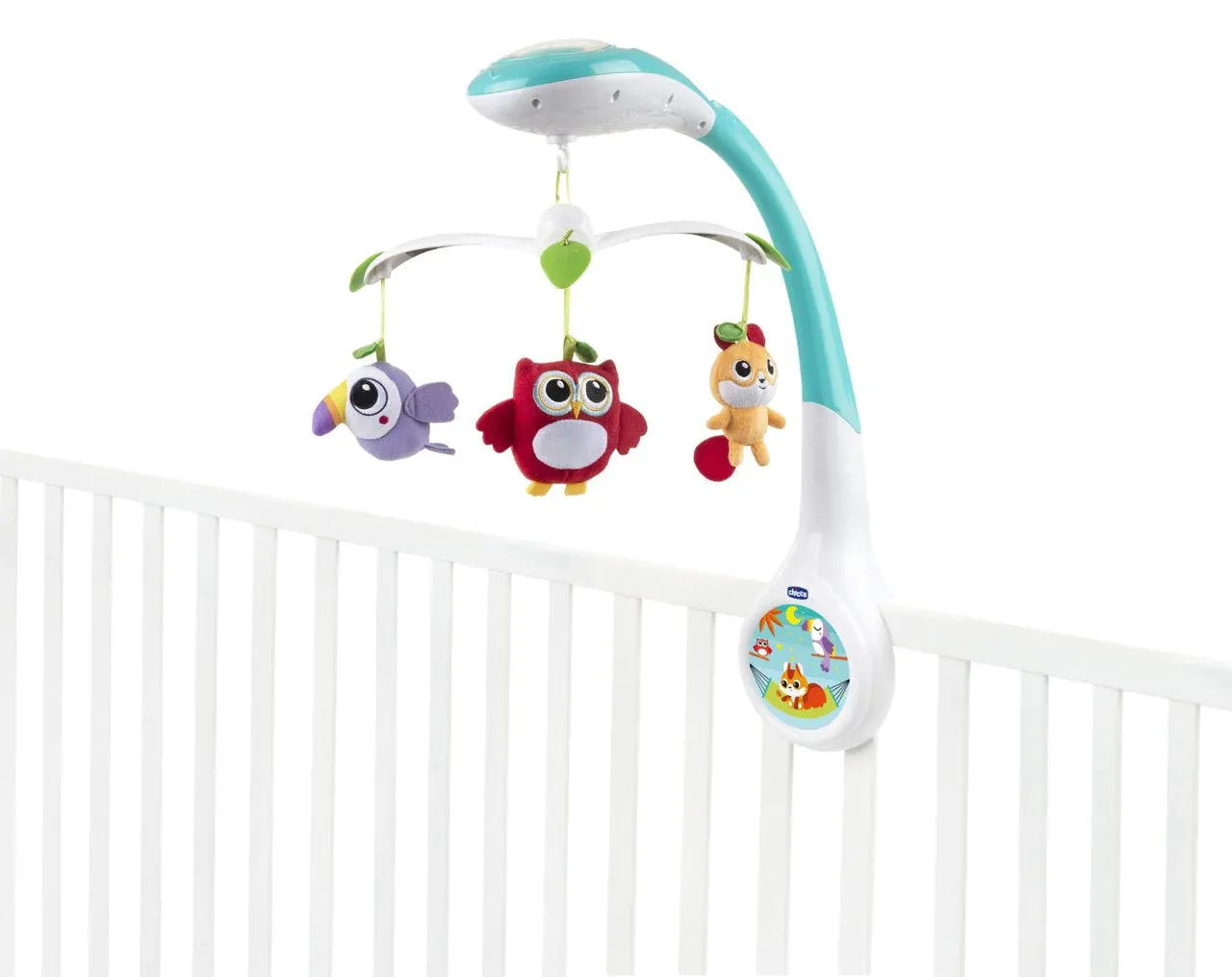 CHICCO Μουσικό Κρεμαστό Παιχνίδι Κούνιας Μαγικό Δάσος