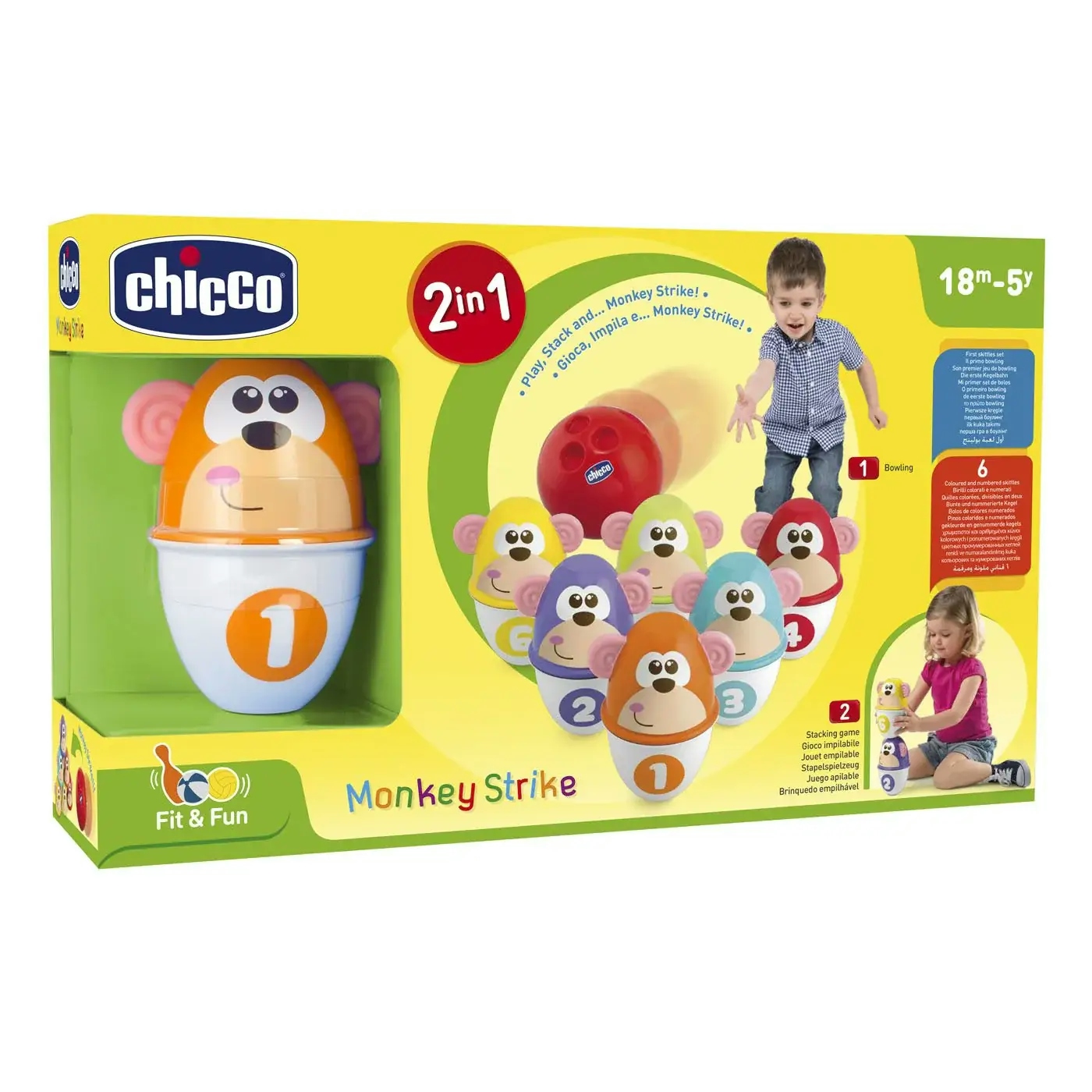 CHICCO Παιδικό Bowling Set (18+ μηνών)
