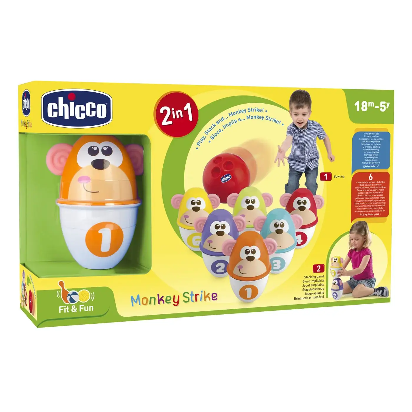 CHICCO Παιδικό Bowling Set (18+ μηνών)