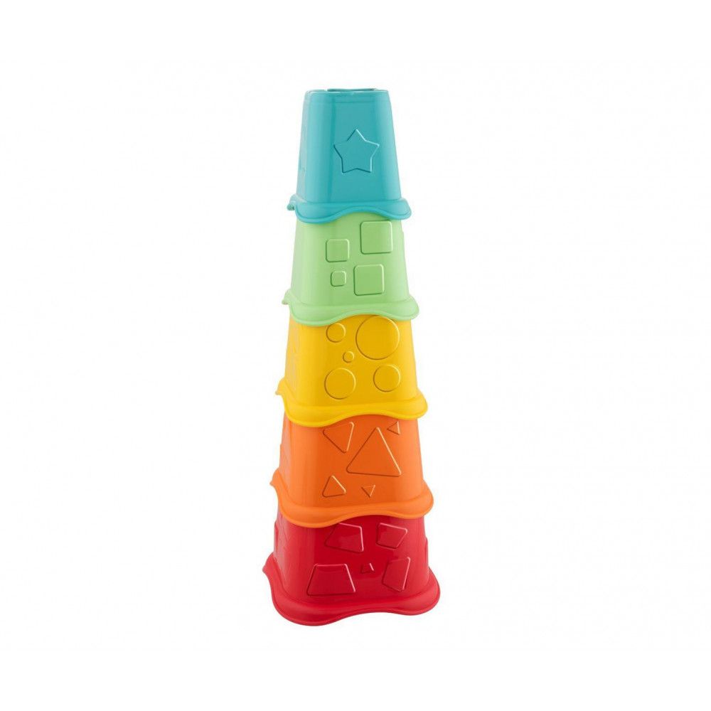 CHICCO Παζλ Πυραμίδας Με Κυβάκια ECO+ (6-36 μηνών)