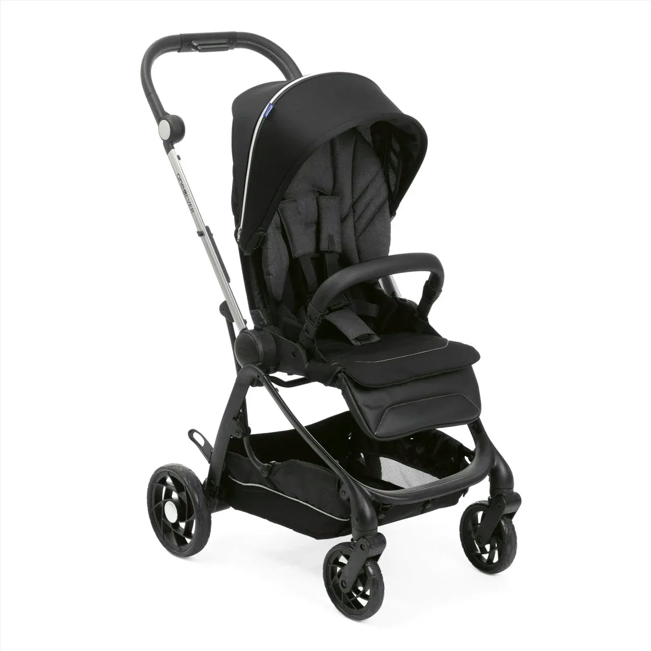 CHICCO Καρότσι 3 Σε 1 One4Ever Light Pirate Black