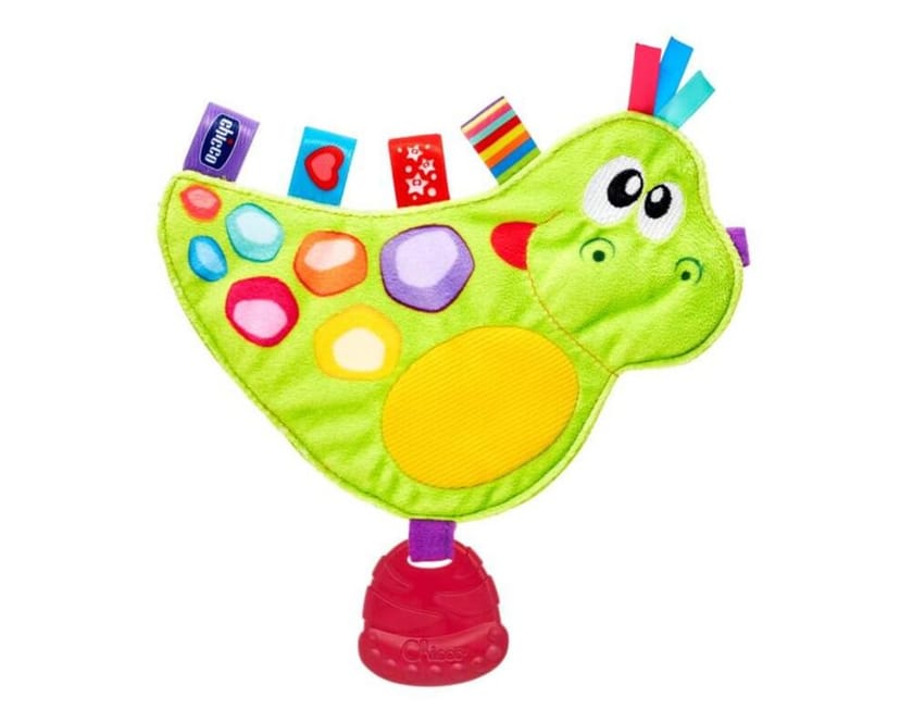 CHICCO Βρεφικό Παιχνίδι Με Μασητικό Δεινόσαυρος (3-24 μηνών)
