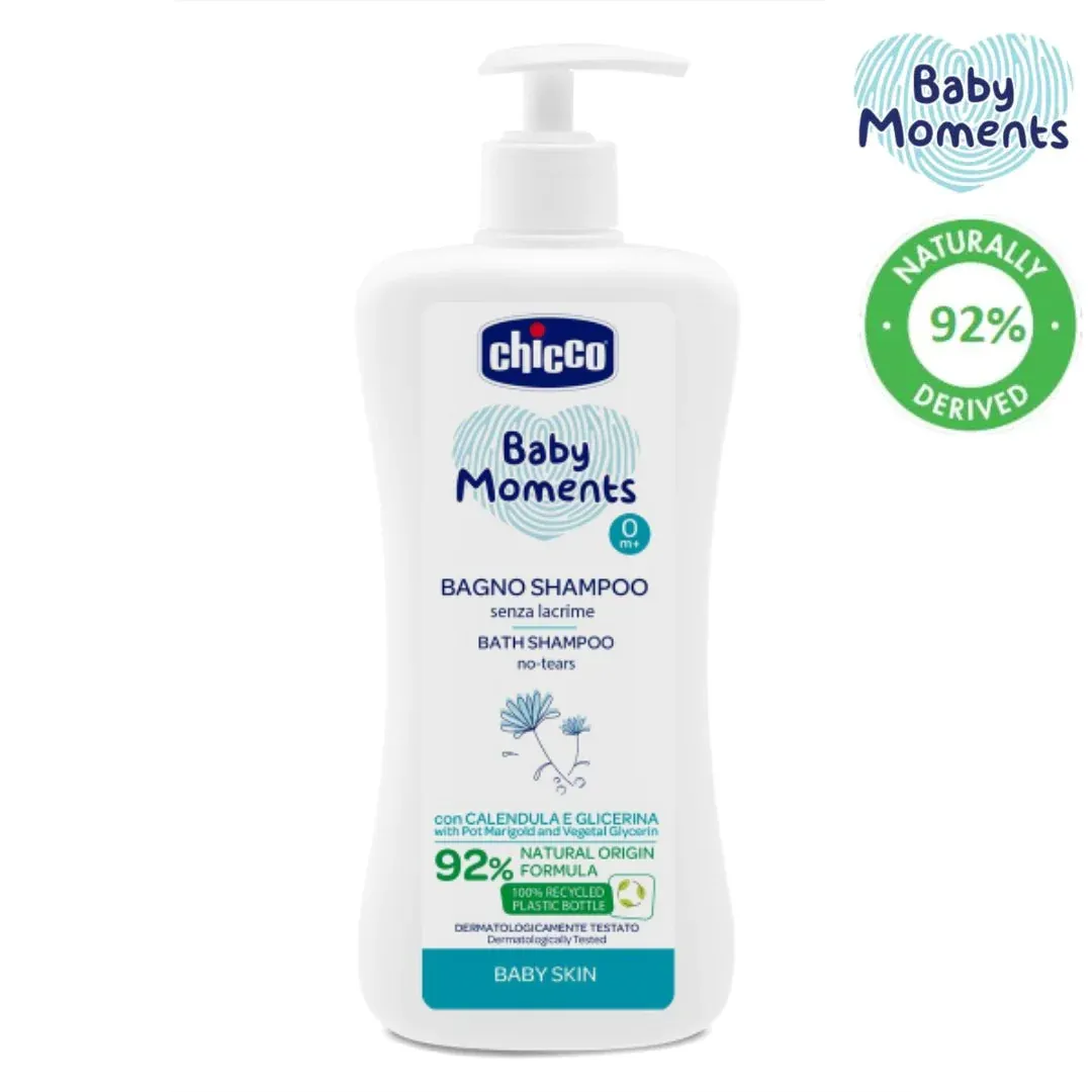 CHICCO Αφρόλουτρο - Σαμπουάν Baby Moments 750ml