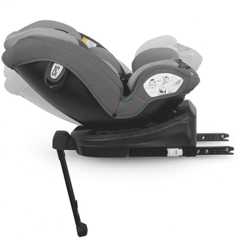 COCCOLLE Κάθισμα Αυτοκινήτου Isofix i-Size Sidra 360° Diamond Black (40-150cm)