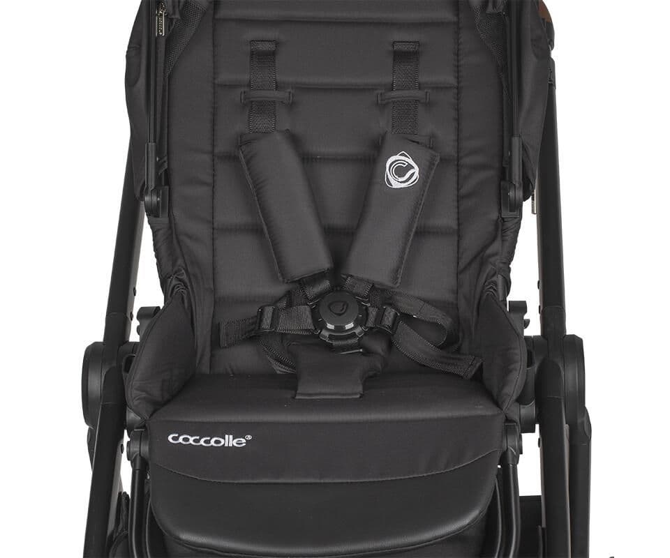 COCCOLLE Καρότσι 3 Σε 1 Aspen Jet Black (+ ΔΩΡΟ Τσάντα Αλλαξιέρα Μαμάς)