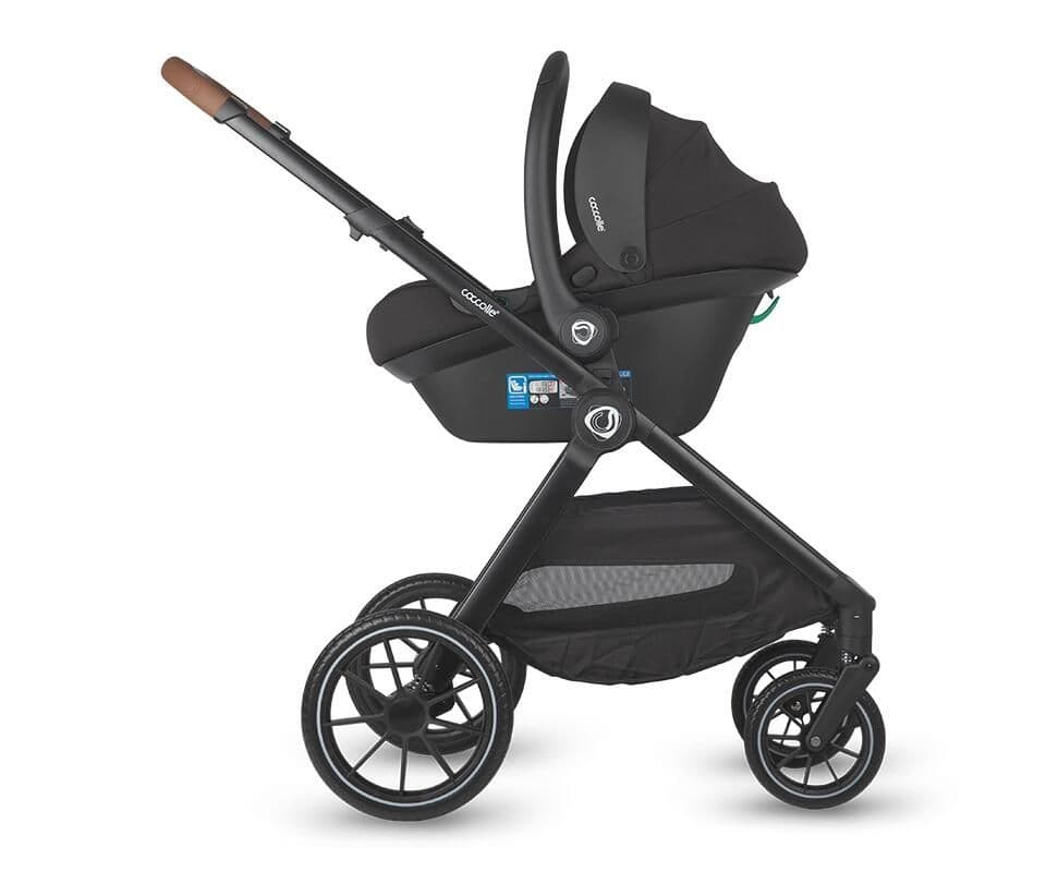 COCCOLLE Καρότσι 3 Σε 1 Aspen Jet Black (+ ΔΩΡΟ Τσάντα Αλλαξιέρα Μαμάς)