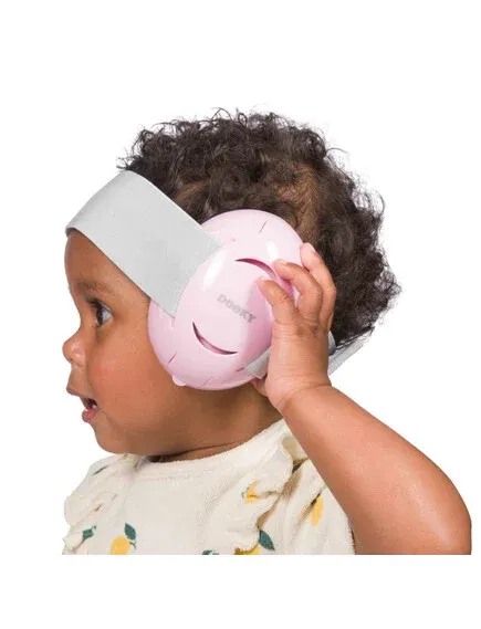 DOOKY Εξωτερικές Ωτοασπίδες Για Μωρά Pink (0-36 μηνών)