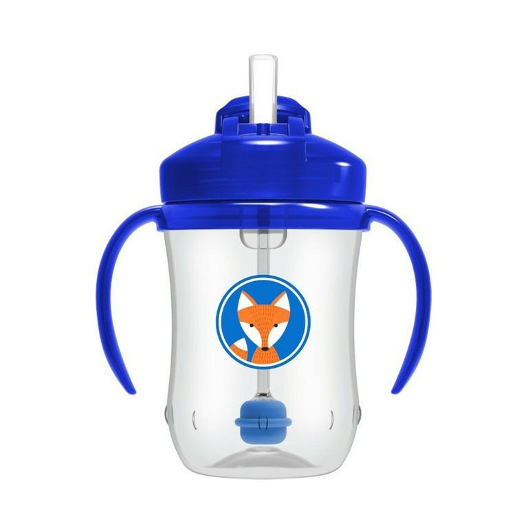 DR. BROWN'S Εκπαιδευτικό Ποτηράκι Blue 270ml (6+ μηνών)