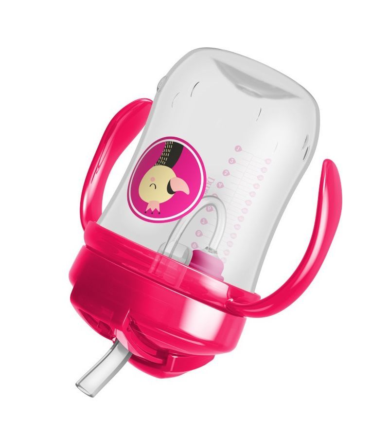 DR. BROWN'S Εκπαιδευτικό Ποτηράκι Pink 270ml (6+ μηνών)