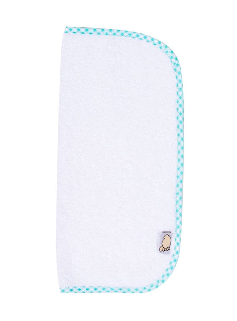 FIGLIO BINO Πανάκι Ώμου Πετσετέ Με Χρωματιστό Ρέλι Mint