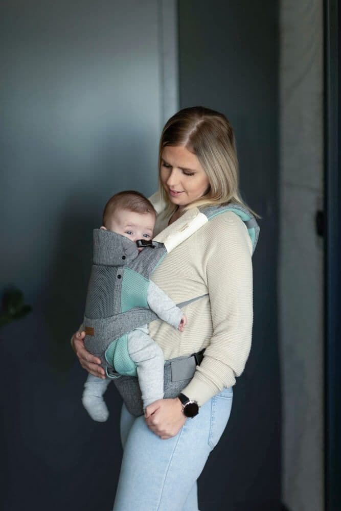 FREE ON Μάρσιπος Easy Move Mint-Grey (0-15 kg)