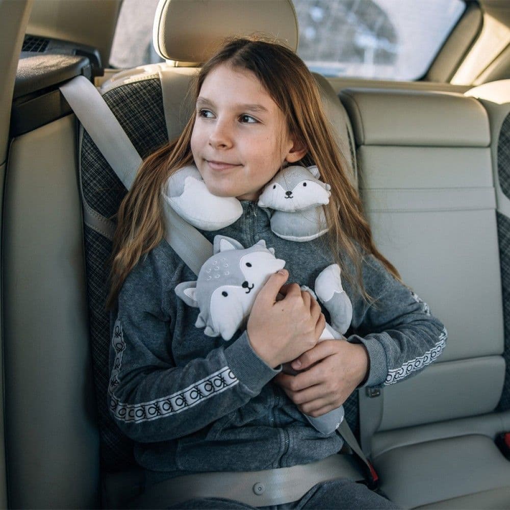 FREE ON Παιδικό Μαξιλάρι Ταξιδίου Fox Grey (18+ μηνών)