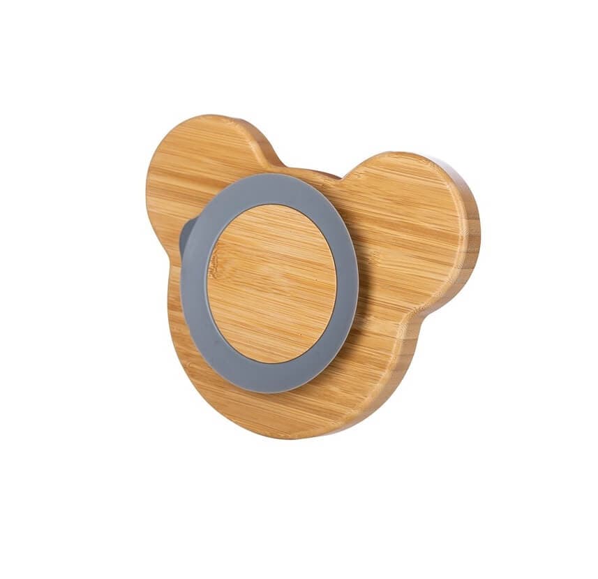 FREE ON Παιδικό Πιάτο Bamboo Με Χωρίσματα & Βεντούζα Koala (6+ μηνών)