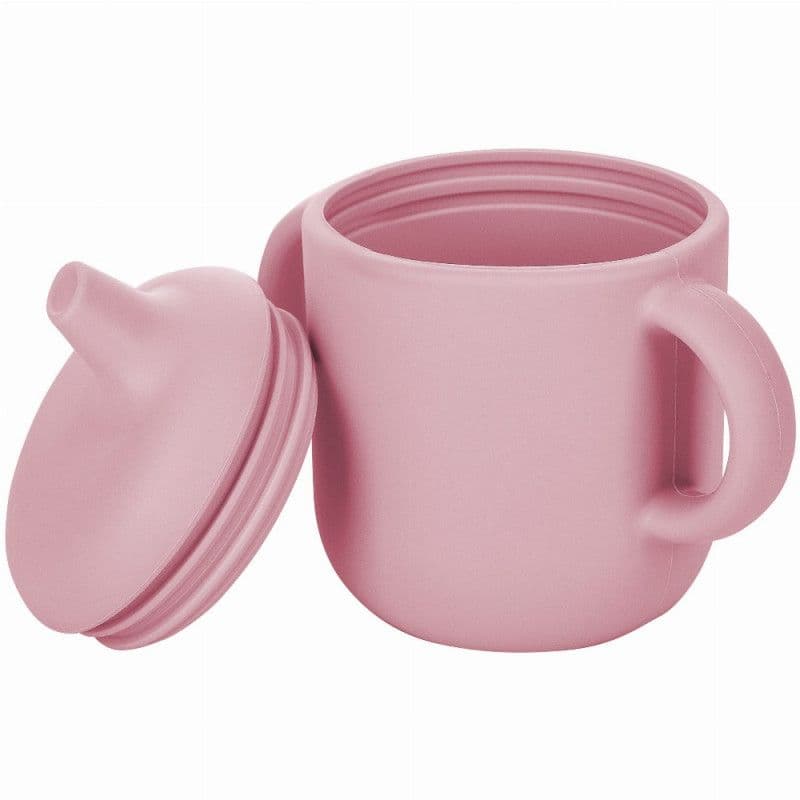 FREE ON Ποτήρι Σιλικόνης Με Στόμιο Pink 180ml (6+ μηνών)