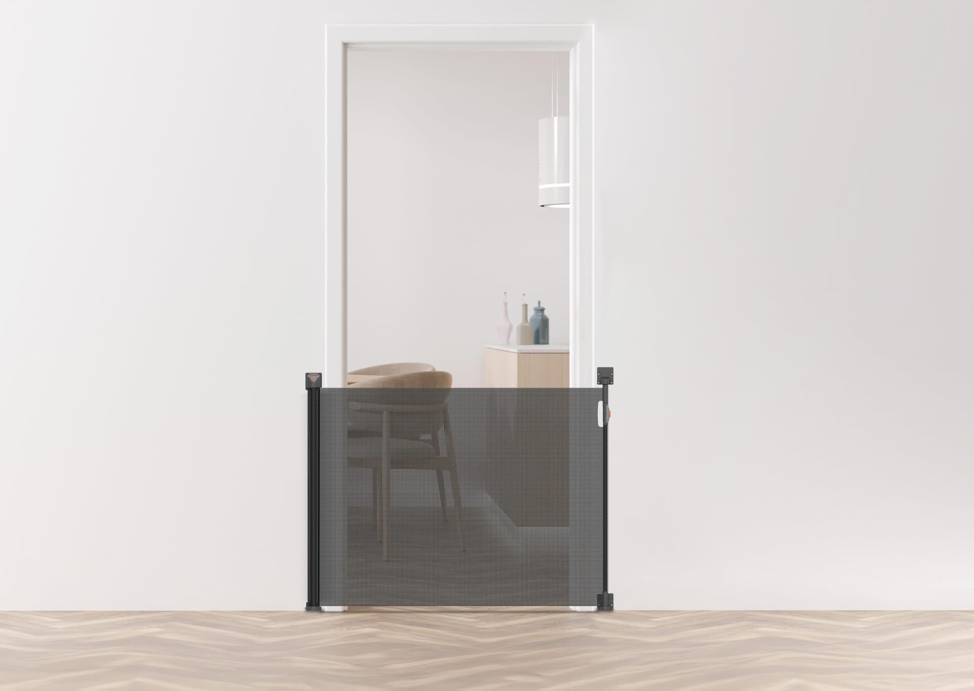 FREE ON Αναδιπλούμενη Προστατευτική Πόρτα Ασφαλείας Για Μωρά Sigma Black