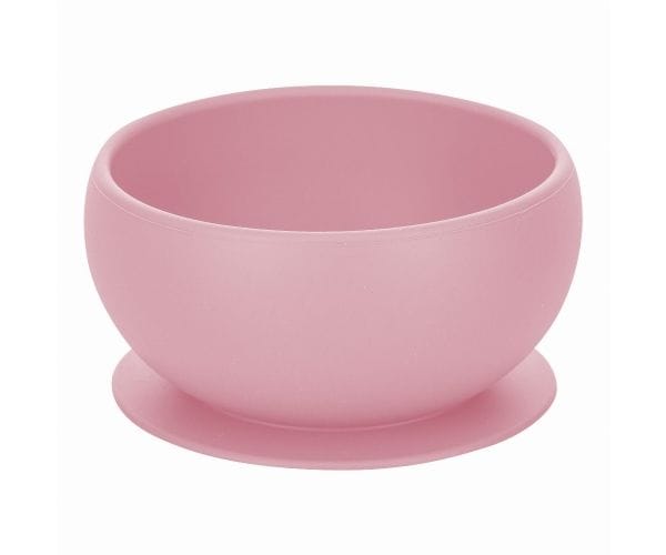 FREEON Μπωλ Φαγητού Σιλικόνης Για Μωρά Με Βεντούζα Pink (6+ μηνών)