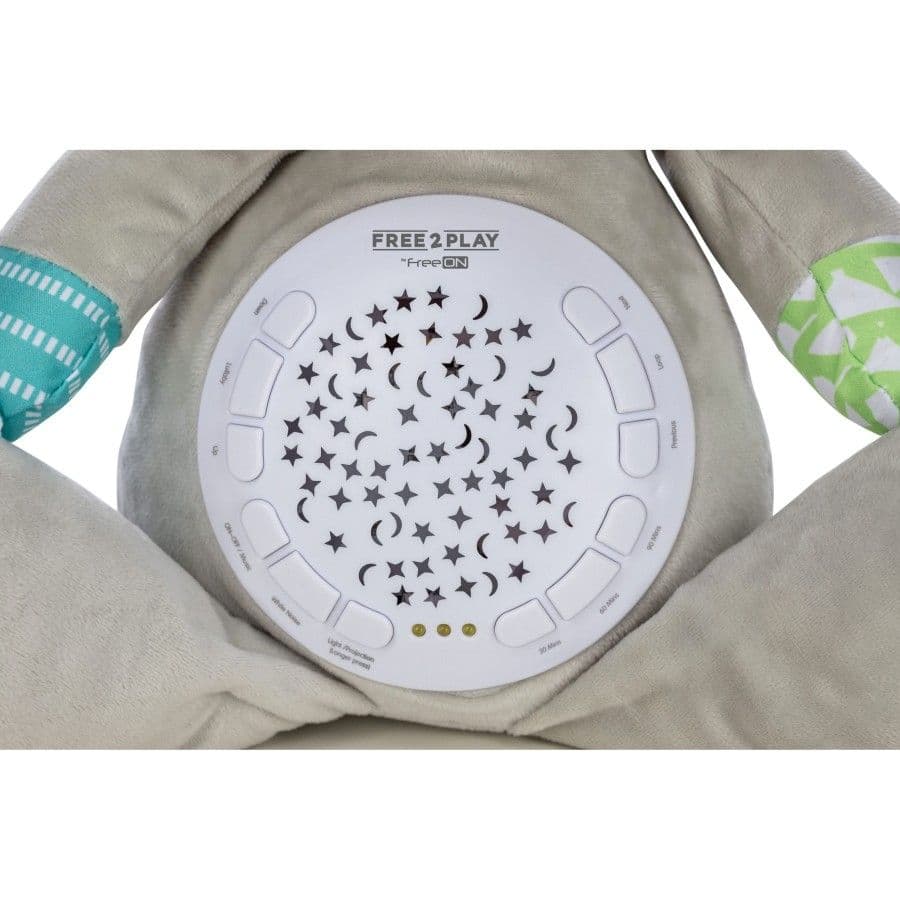 FREE ON Φωτεινός Μουσικός Αγκαλίτσας Baby Elephant Blue