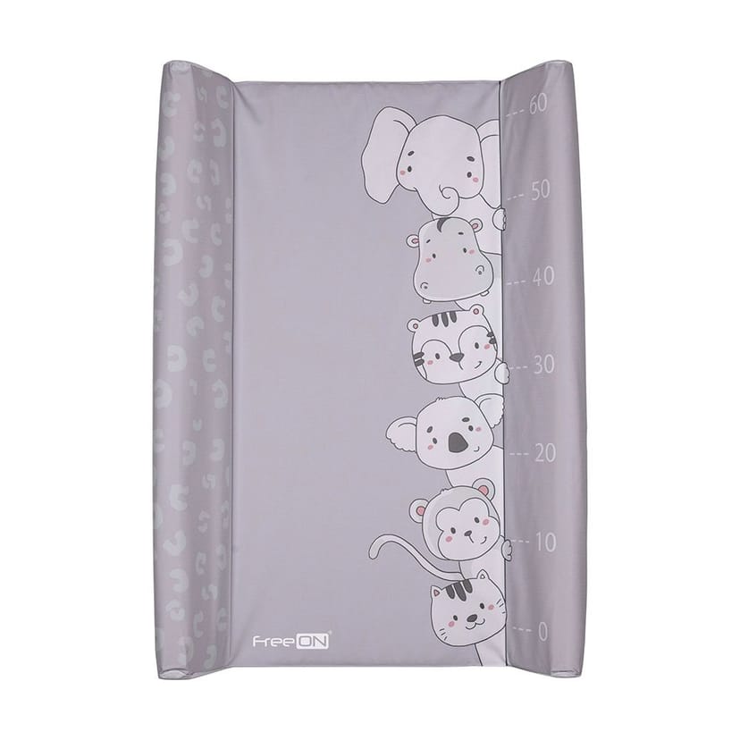 FREE ON Μαλακή Αλλαξιέρα Μωρού Soft PVC Animals (70x50cm)