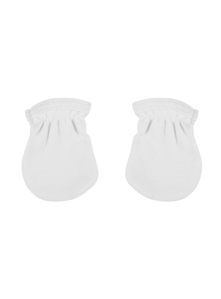 FIGLIO BINO Γαντάκια Μαιευτηρίου Μωρού White (0-3 μηνών)