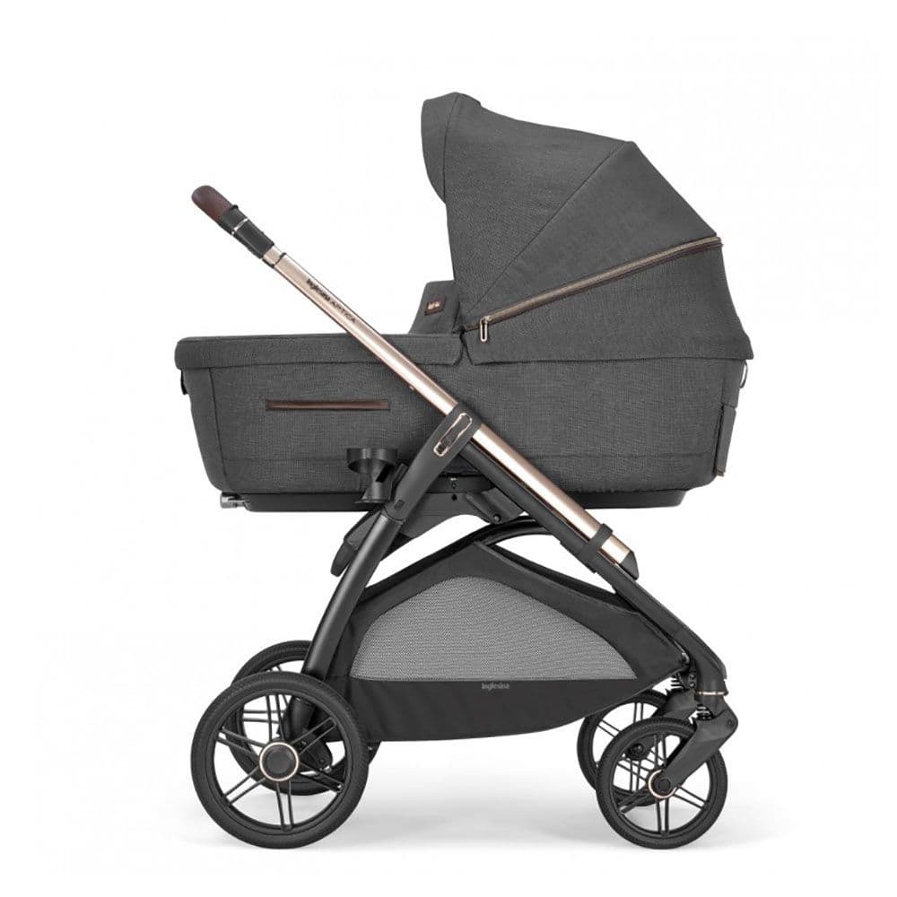 INGLESINA Καρότσι 3 Σε 1 Aptica System Quattro Darwin Infant Velvet Grey-Palladio Black