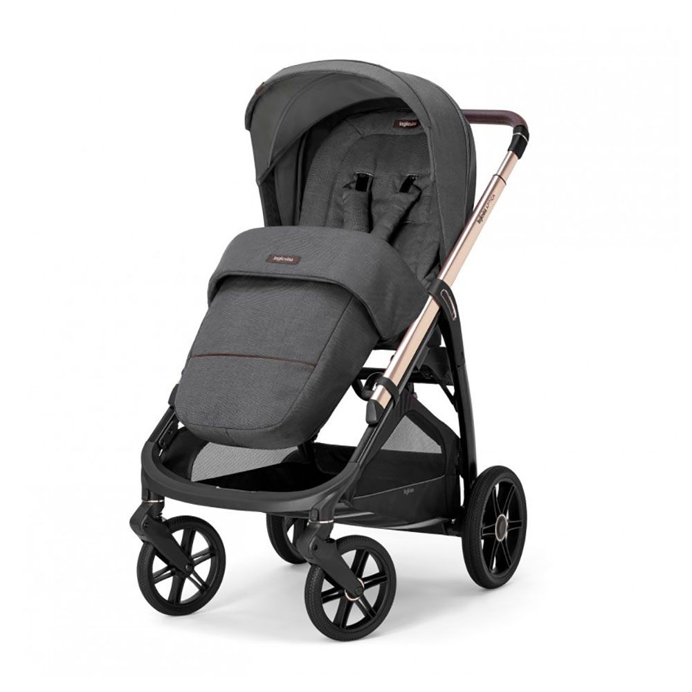 INGLESINA Καρότσι 3 Σε 1 Aptica System Quattro Darwin Infant Velvet Grey-Palladio Black