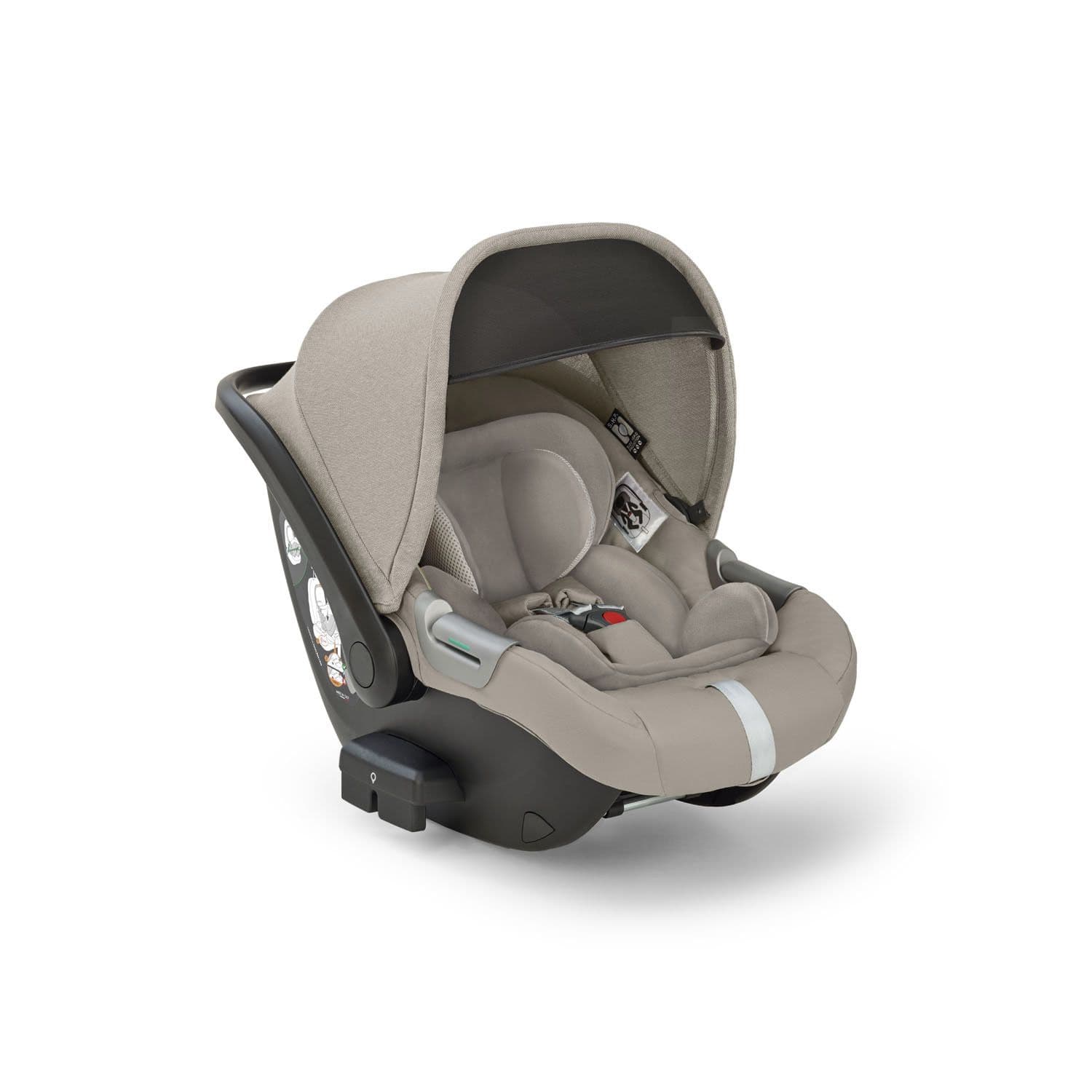 INGLESINA Καρότσι 3 Σε 1 Electa Quattro Darwin Infant Battery Beige-Iridio Black